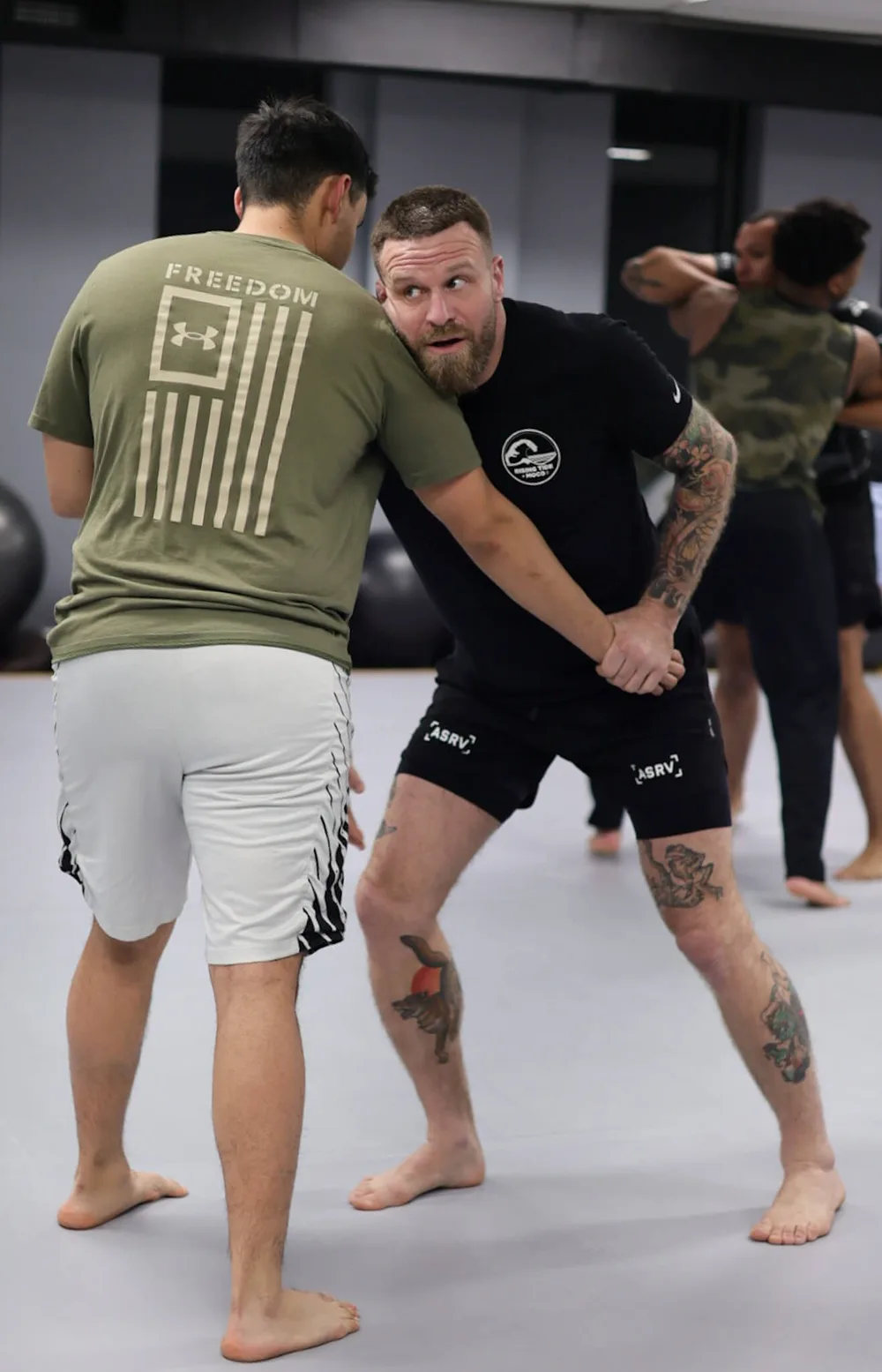 Brazilian Jiu-Jitsu training at Rising Tide MoCo MMA in Rockville, Maryland